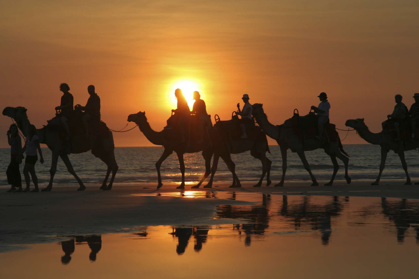 Sun shines on local holidays