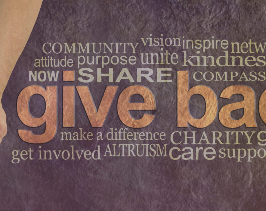 Philanthropy – not just for millionaires. A win for your health!