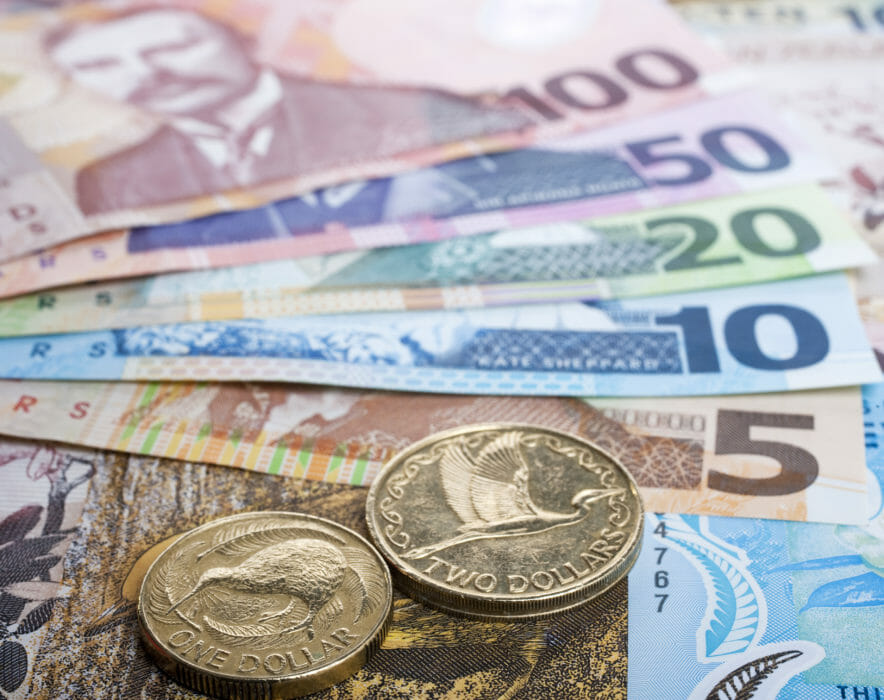 How is the Kiwi dollar faring?